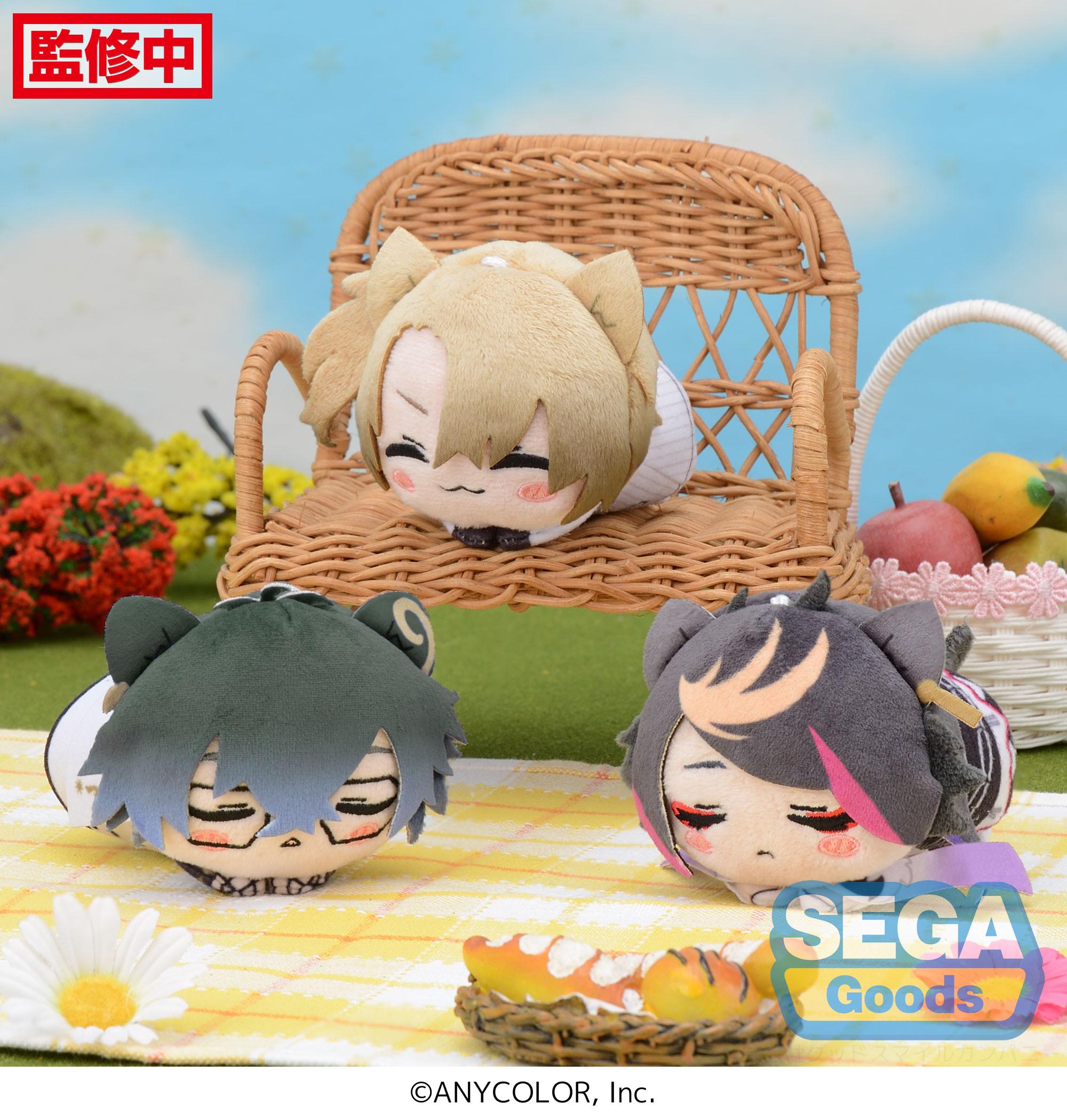PRE-ORDER NIJISANJI EN Ohiruneko Luxium Mascot - Luca Kaneshiro, Ike Eveland & Shu Yamino [Set of 3]
