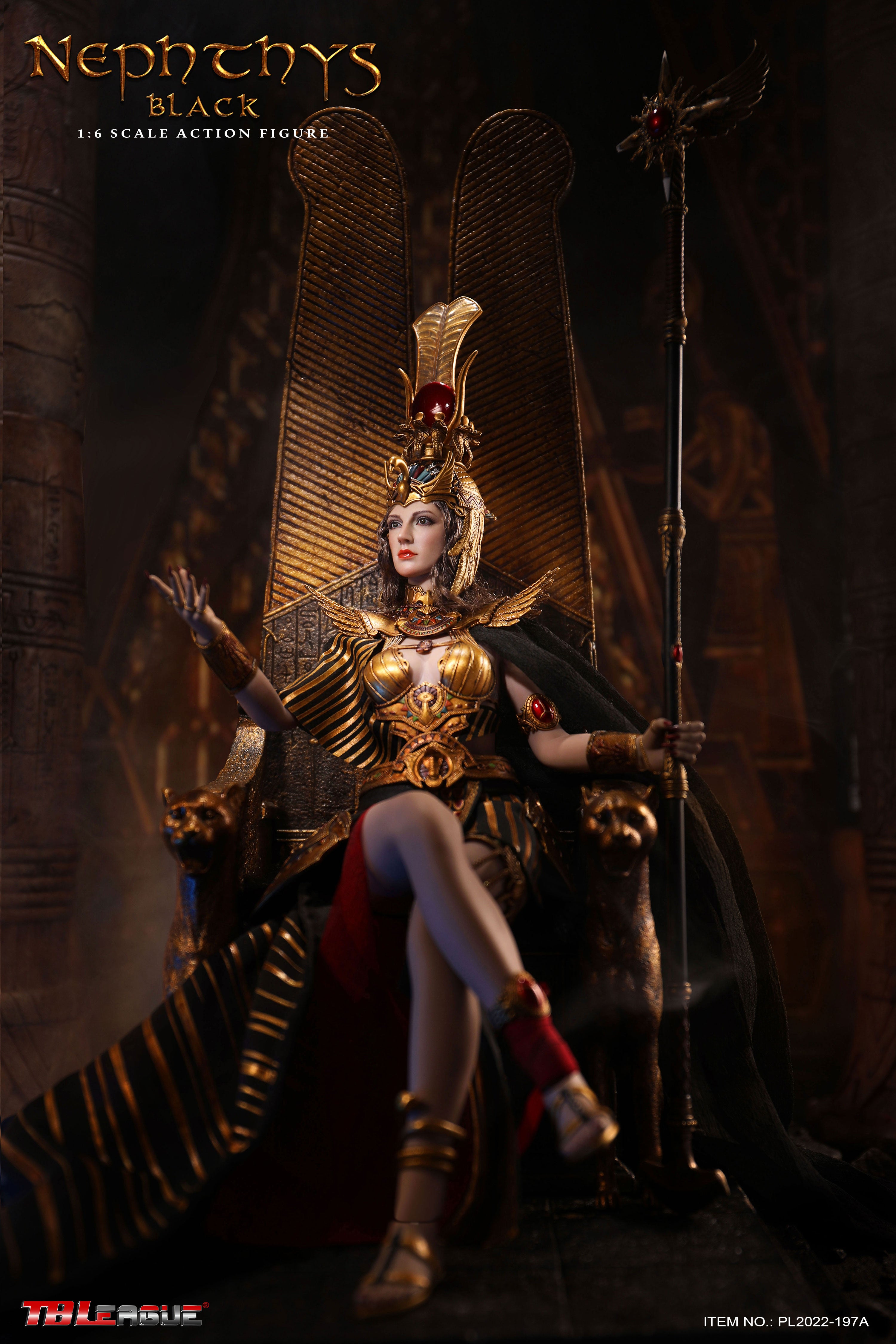 PRE-ORDER Nephthys: Black 1/6