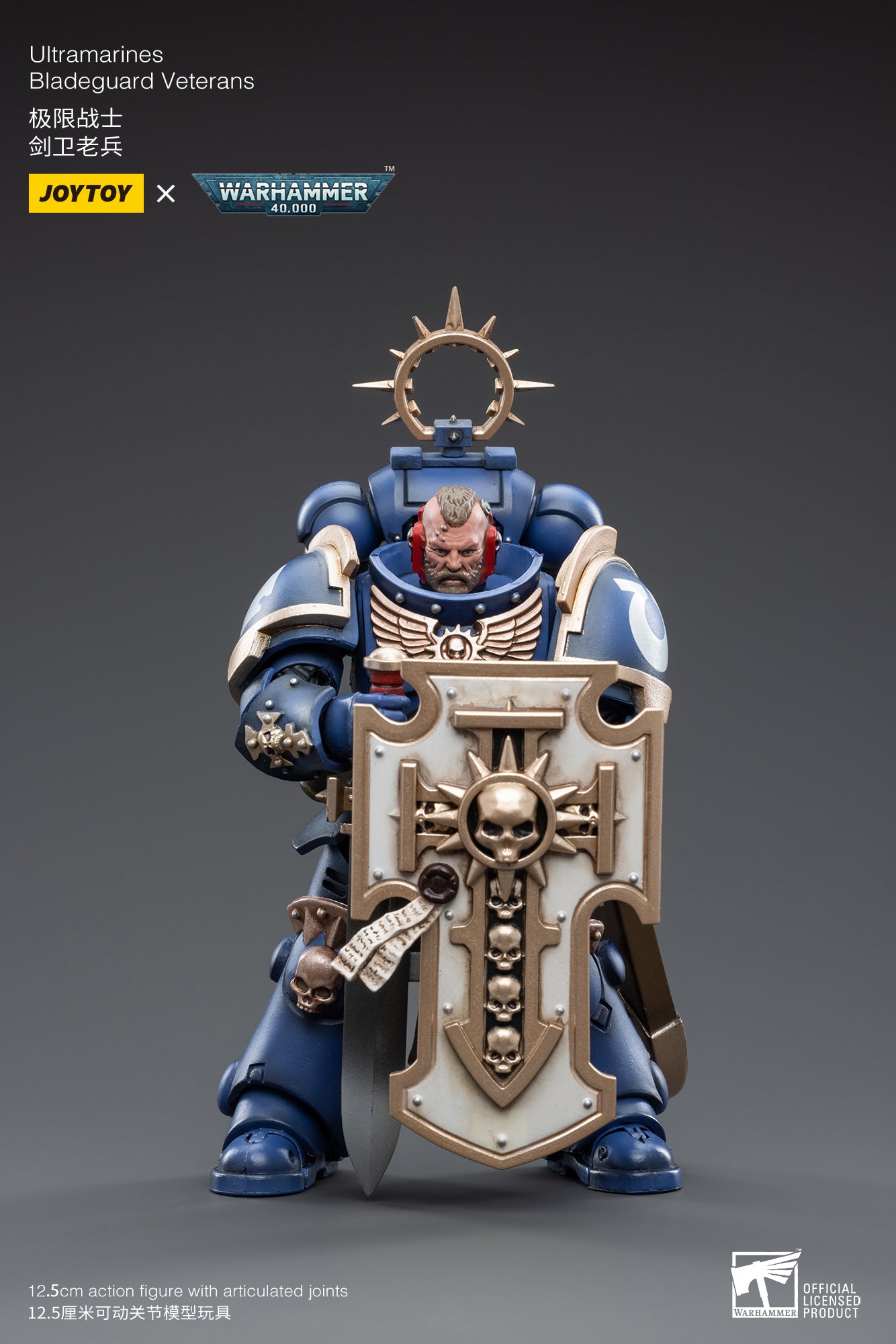 PRE-ORDER Warhammer 40K - Ultramarines - Bladeguard Veterans 1/18