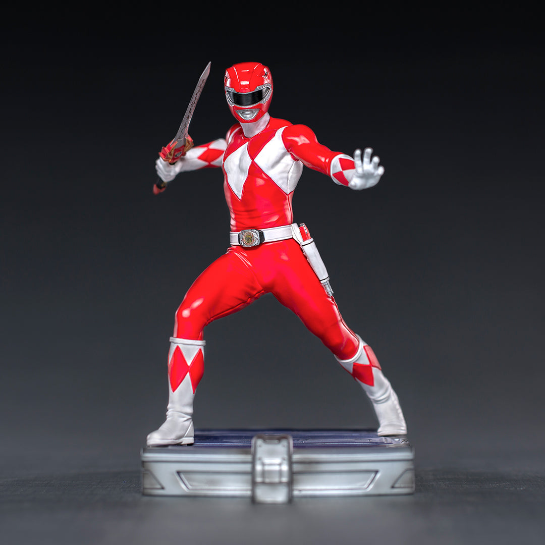 PRE-ORDER Mighty Morphin Power Rangers - Red Ranger BDS Art Scale 1/10