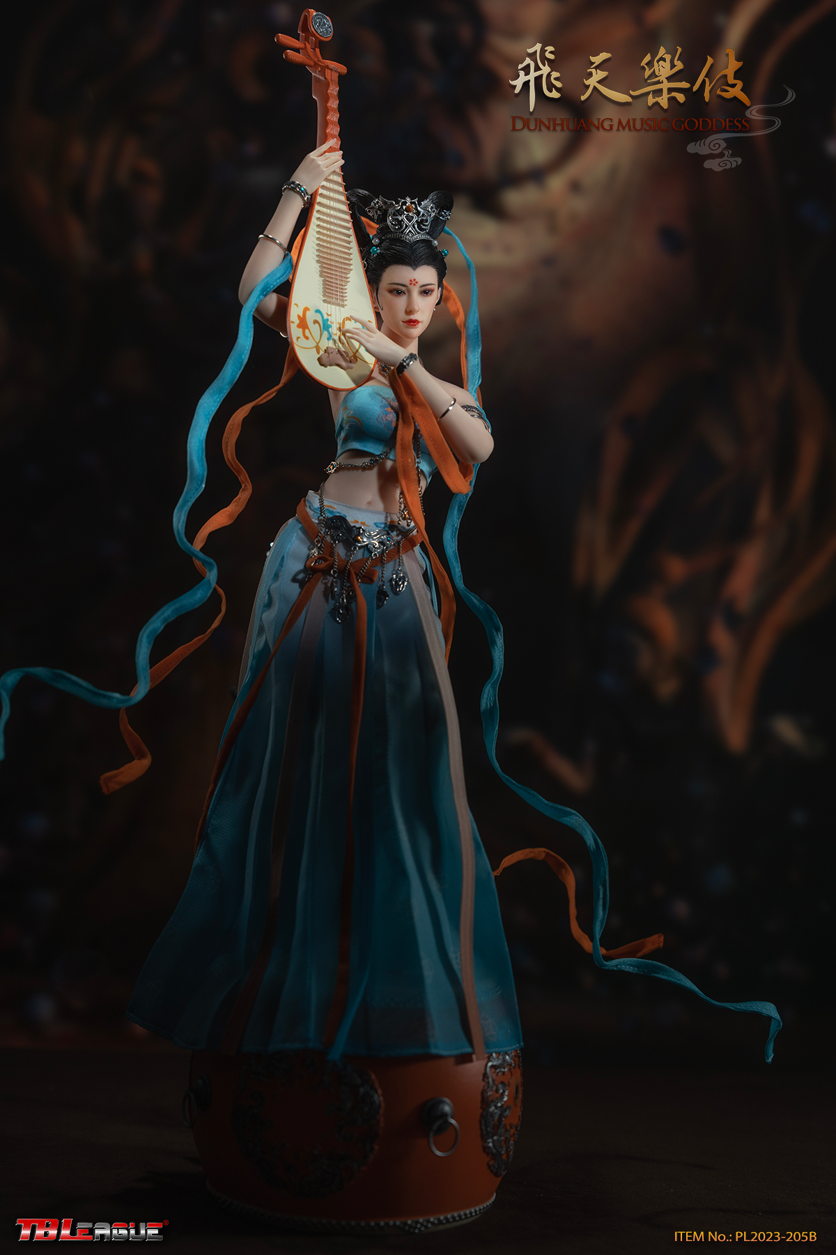 PRE-ORDER Dunhuang Music Goddess: Blue 1/6