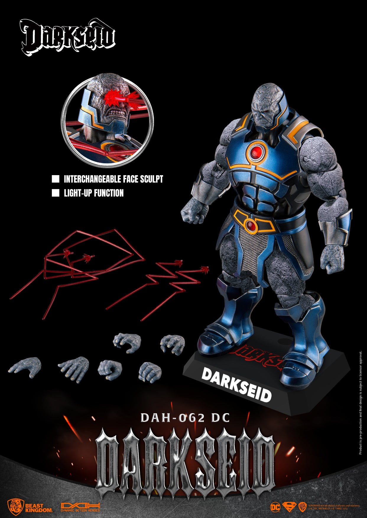 PRE-ORDER Dynamic 8action Heroes - DC Comics - Darkseid