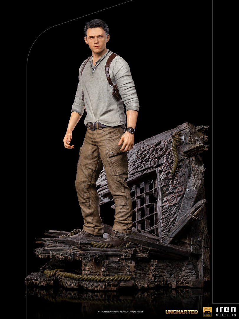 PRE-ORDER Uncharted Movie - Nathan Drake Deluxe Art Scale 1/10
