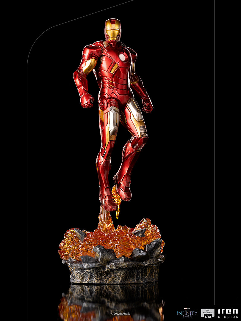 PRE-ORDER The Infinity Saga - Iron Man Battle of NY Art Scale 1/10