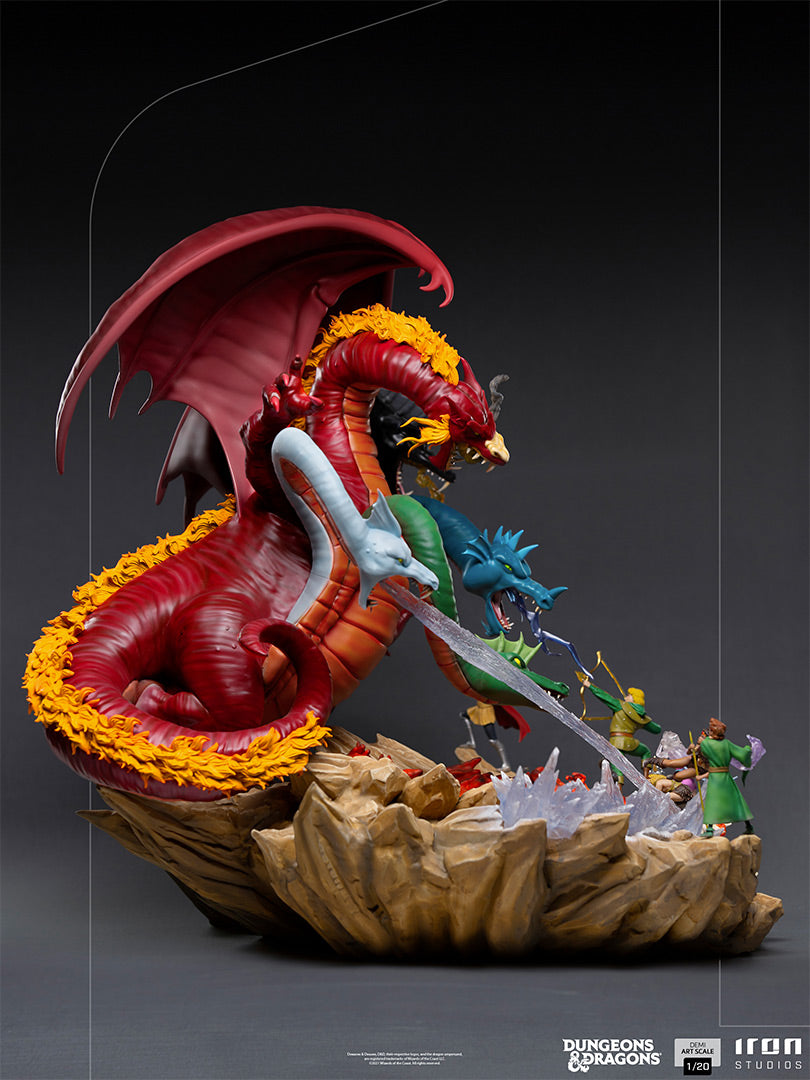PRE-ORDER Dungeons and Dragons - Tiamat Battle Demi Art Scale 1/20