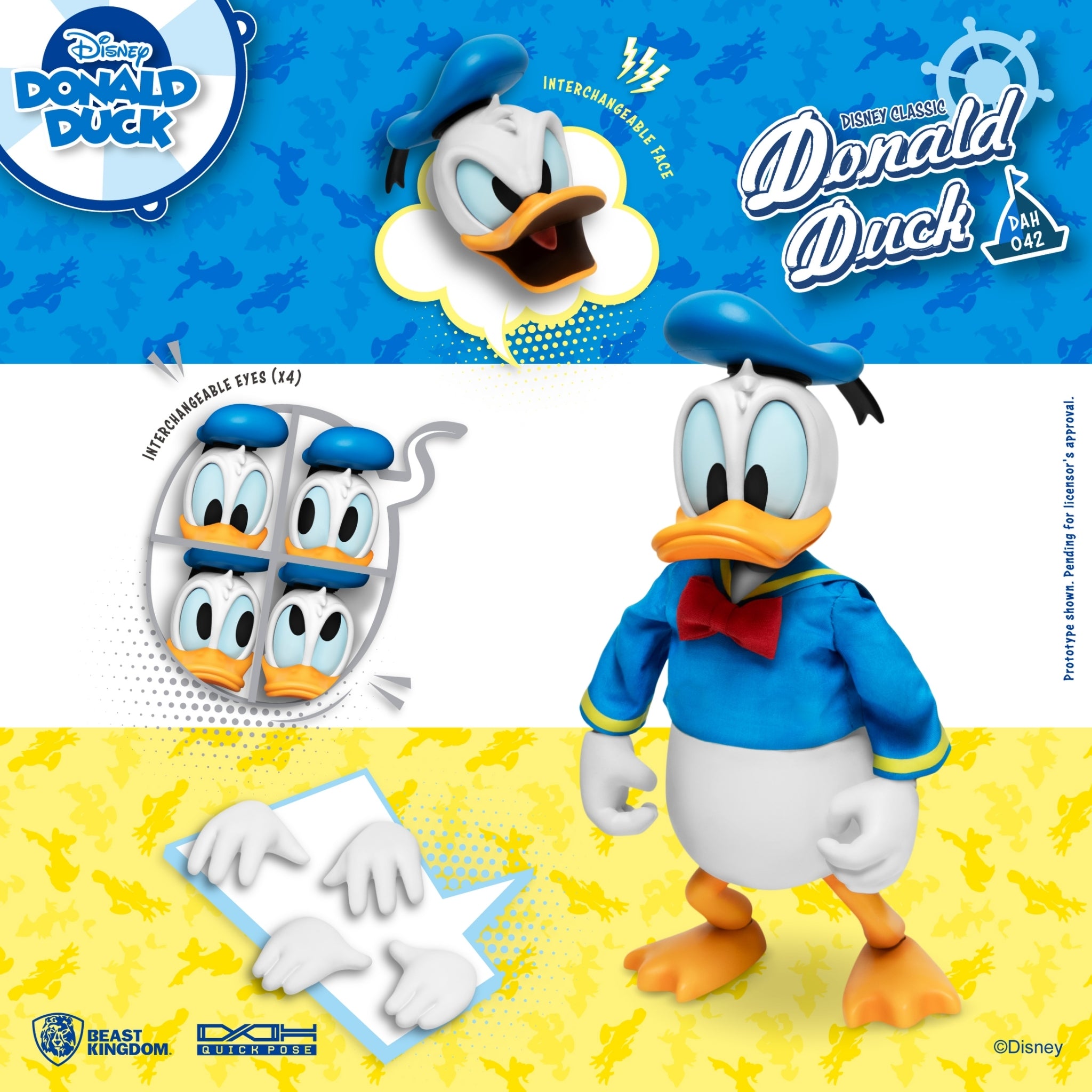 PRE-ORDER Dynamic 8ction Heroes #42 - Classic Donald Duck