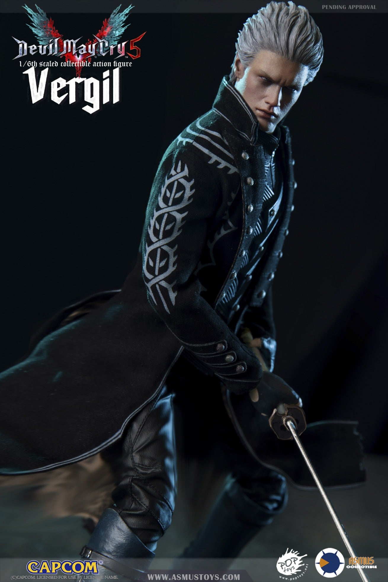 BACK-ORDER Asmus Toys - Devil May Cry V - Vergil 1/6