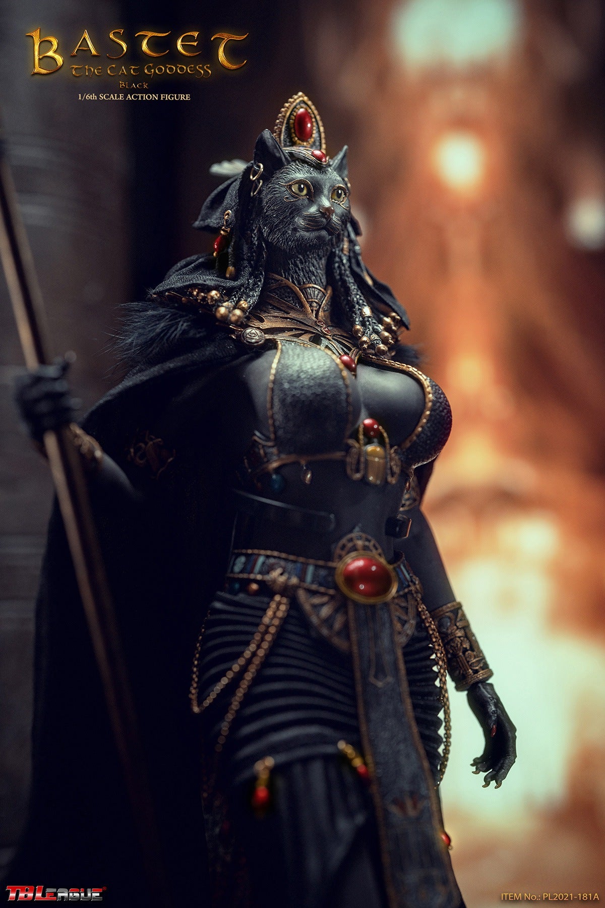 PRE-ORDER Bastet The Cat Goddess: Black 1/6