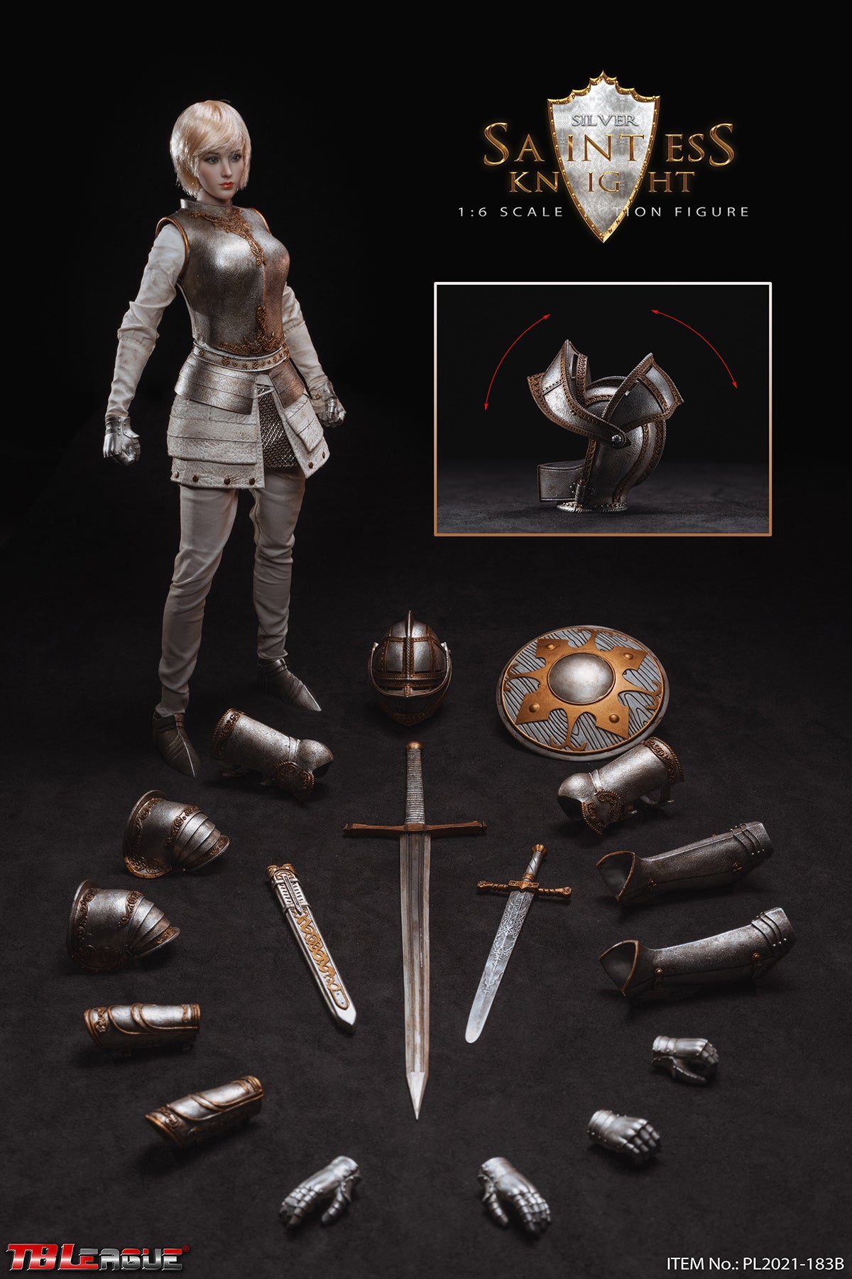 PRE-ORDER Saintess Knight: Silver 1/6