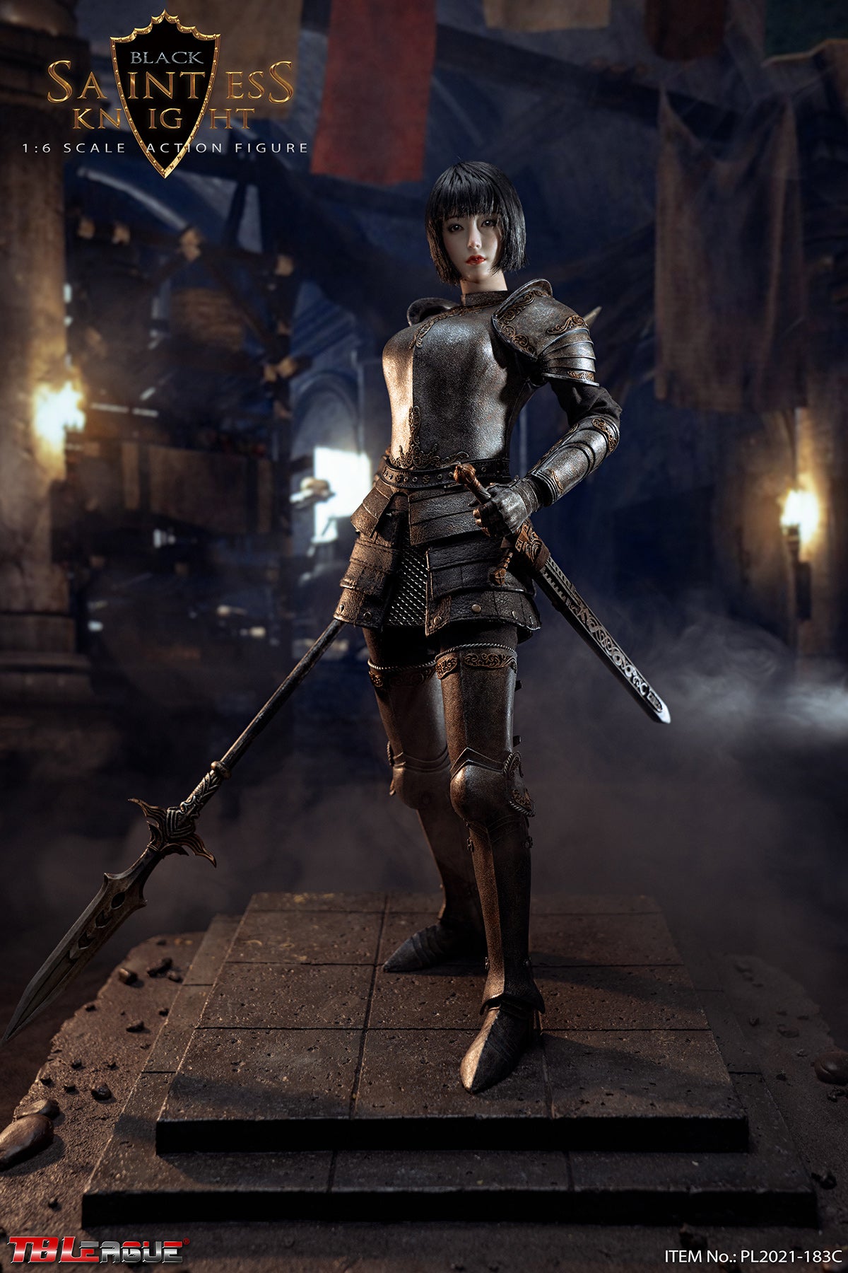 PRE-ORDER Saintess Knight: Black 1/6