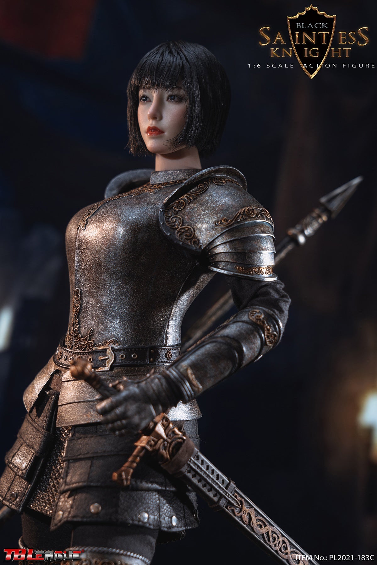 PRE-ORDER Saintess Knight: Black 1/6