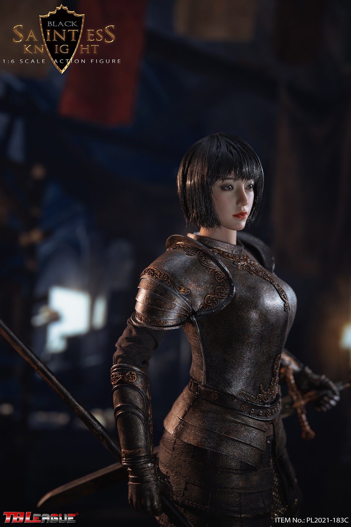 PRE-ORDER Saintess Knight: Black 1/6