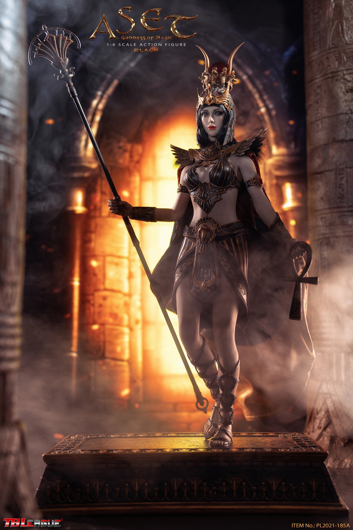 PRE-ORDER Aset Goddess of Magic: Black 1/6