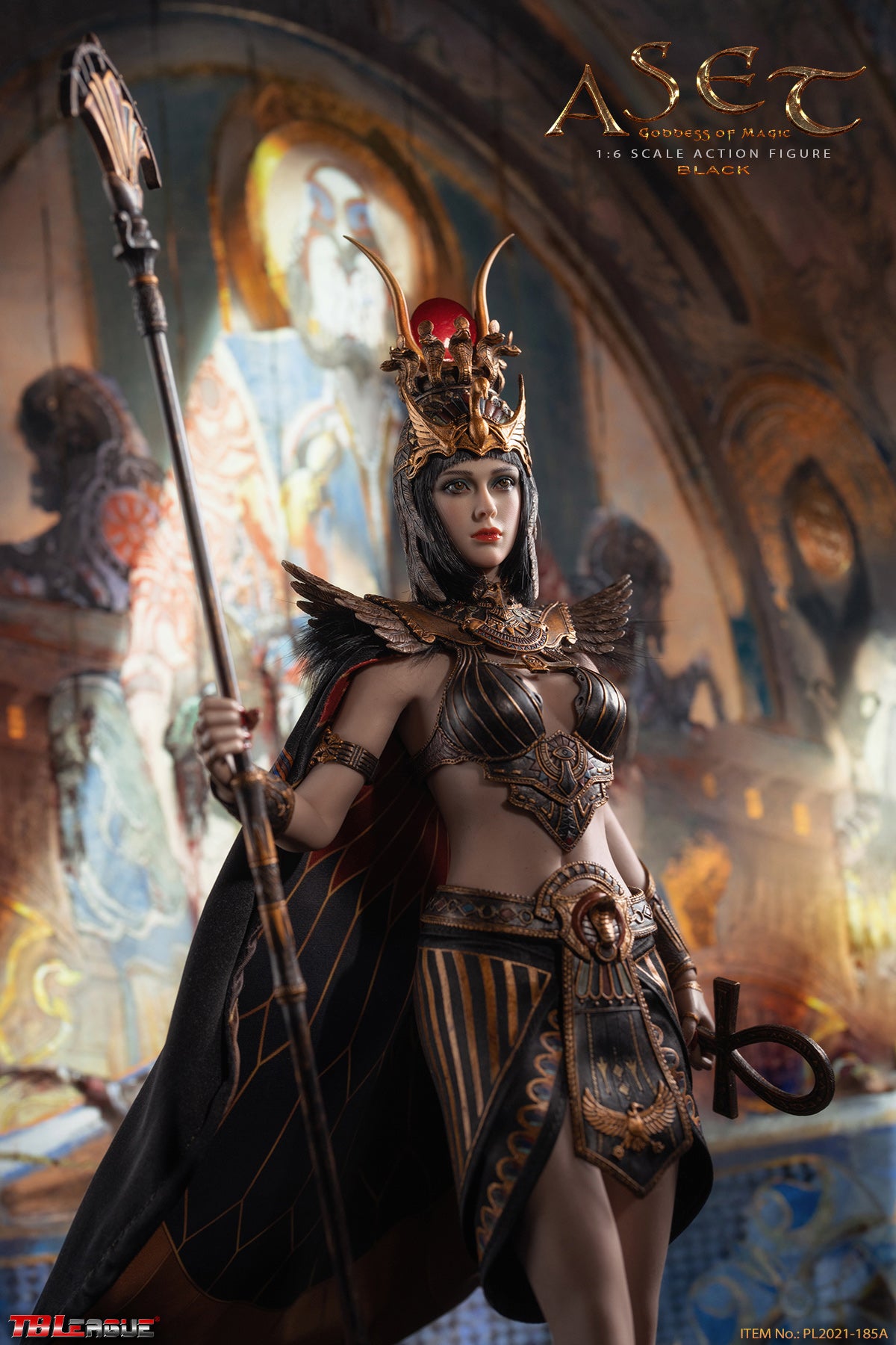 PRE-ORDER Aset Goddess of Magic: Black 1/6