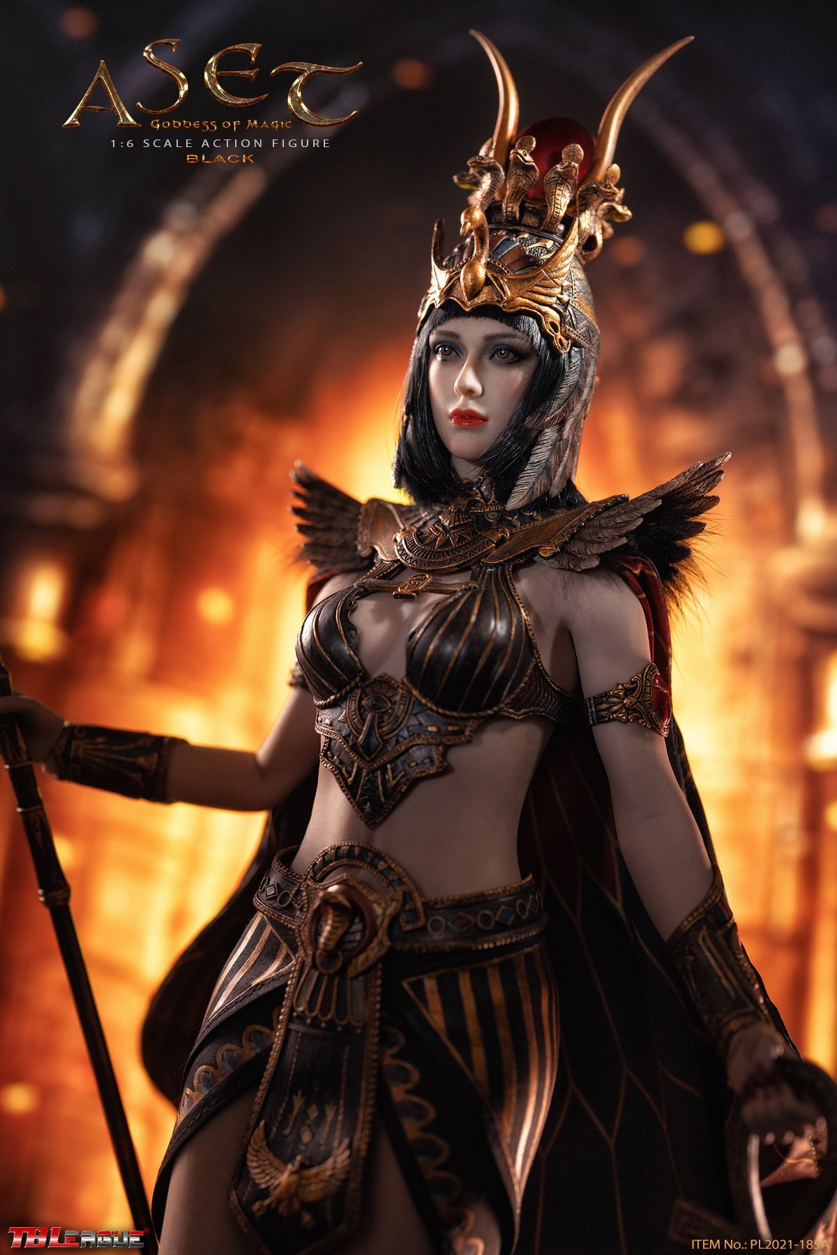 PRE-ORDER Aset Goddess of Magic: Black 1/6