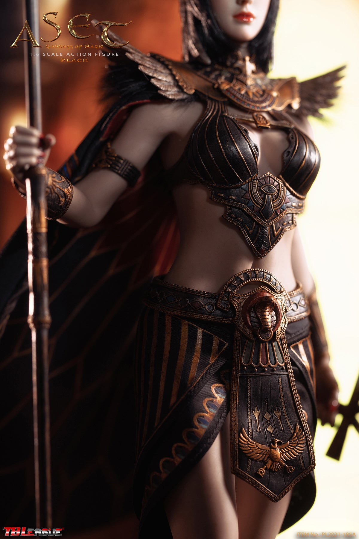 PRE-ORDER Aset Goddess of Magic: Black 1/6