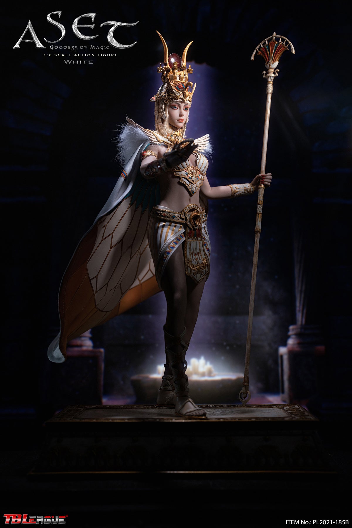 PRE-ORDER Aset Goddess of Magic: White 1/6