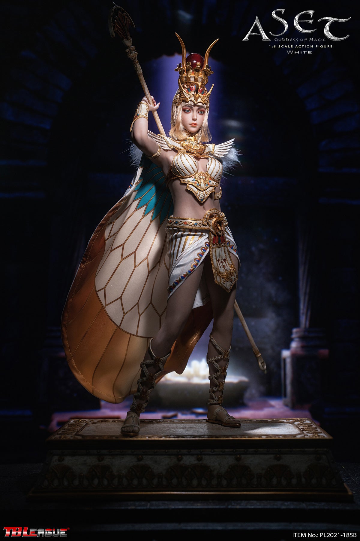 PRE-ORDER Aset Goddess of Magic: White 1/6