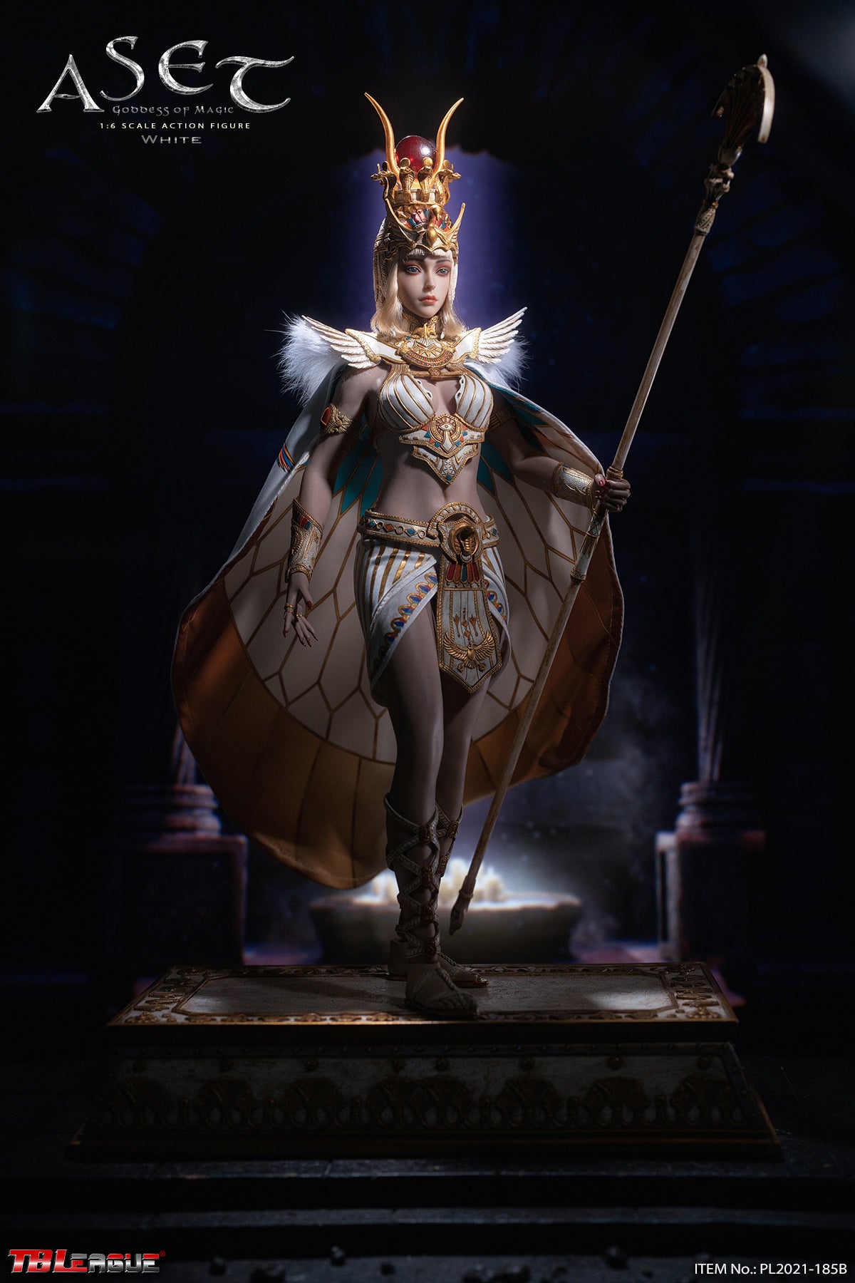 PRE-ORDER Aset Goddess of Magic: White 1/6