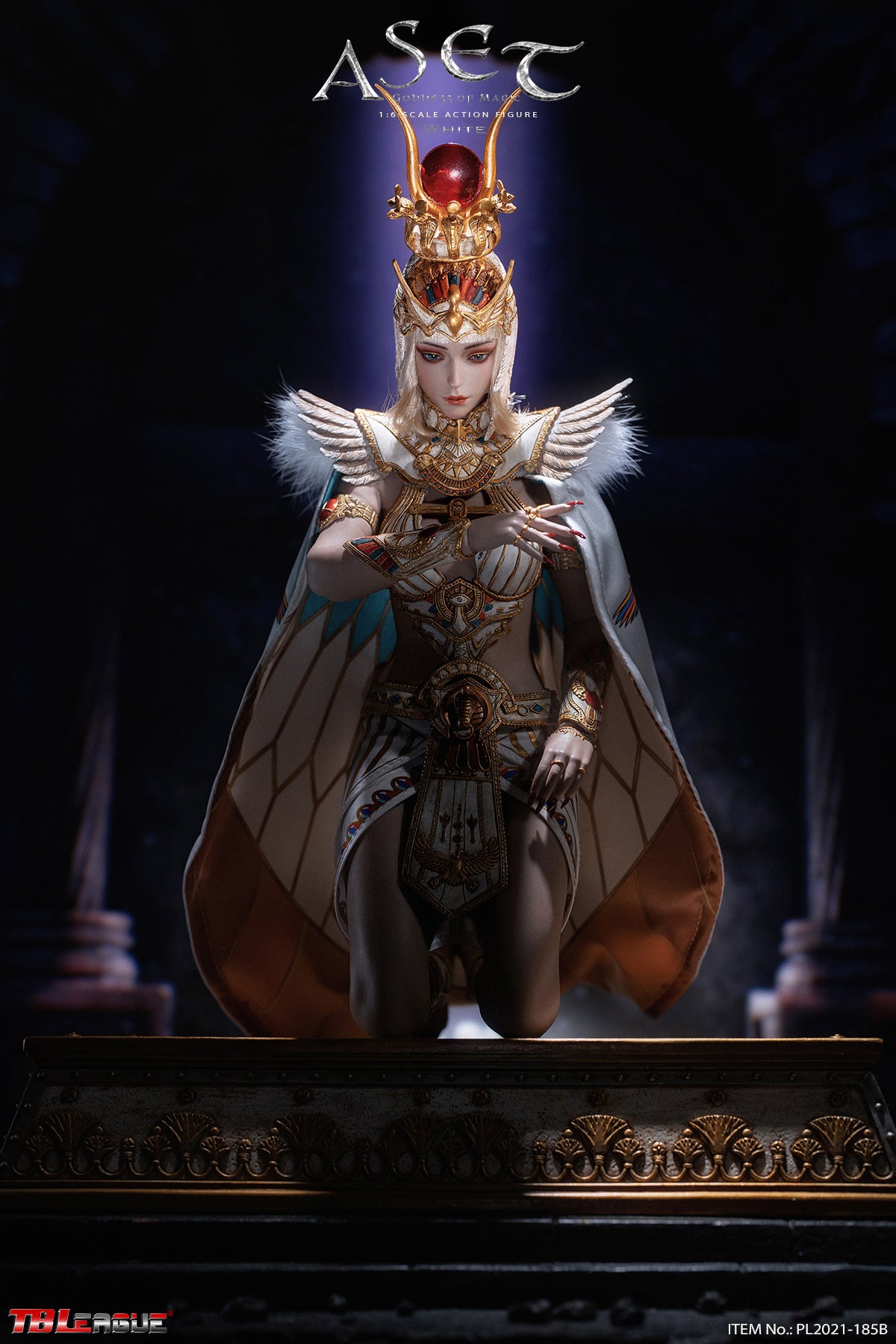 PRE-ORDER Aset Goddess of Magic: White 1/6