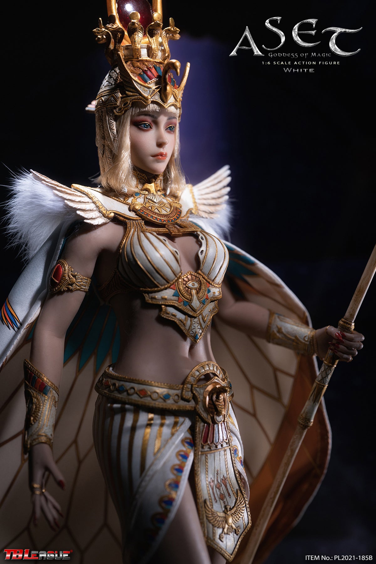 PRE-ORDER Aset Goddess of Magic: White 1/6