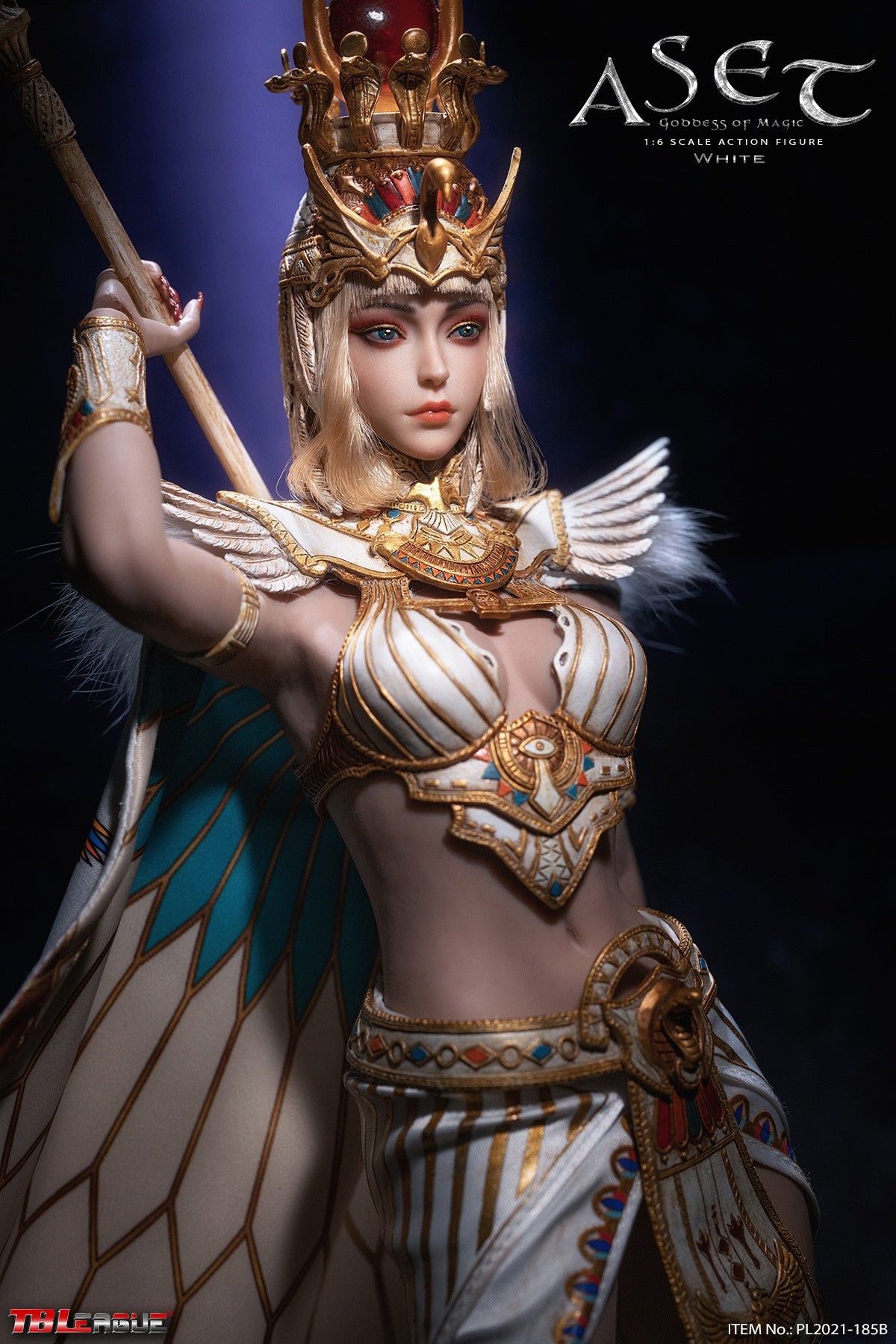 PRE-ORDER Aset Goddess of Magic: White 1/6