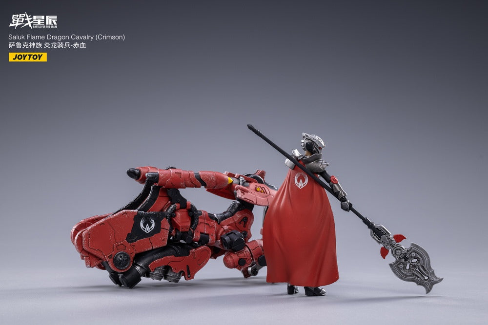 PRE-ORDER Saluk Flame Dragon Cavalry: Crimson 1/18
