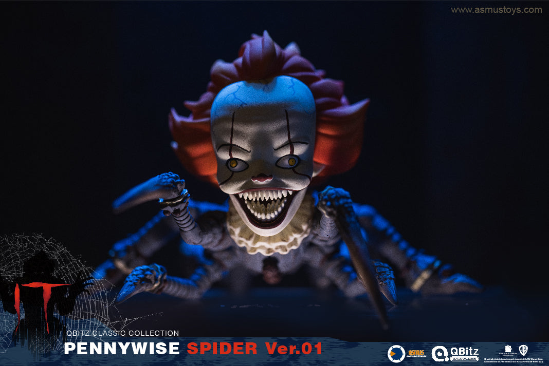 PRE-ORDER QBitz Classic Series - It - Pennywise Spider: Version 1