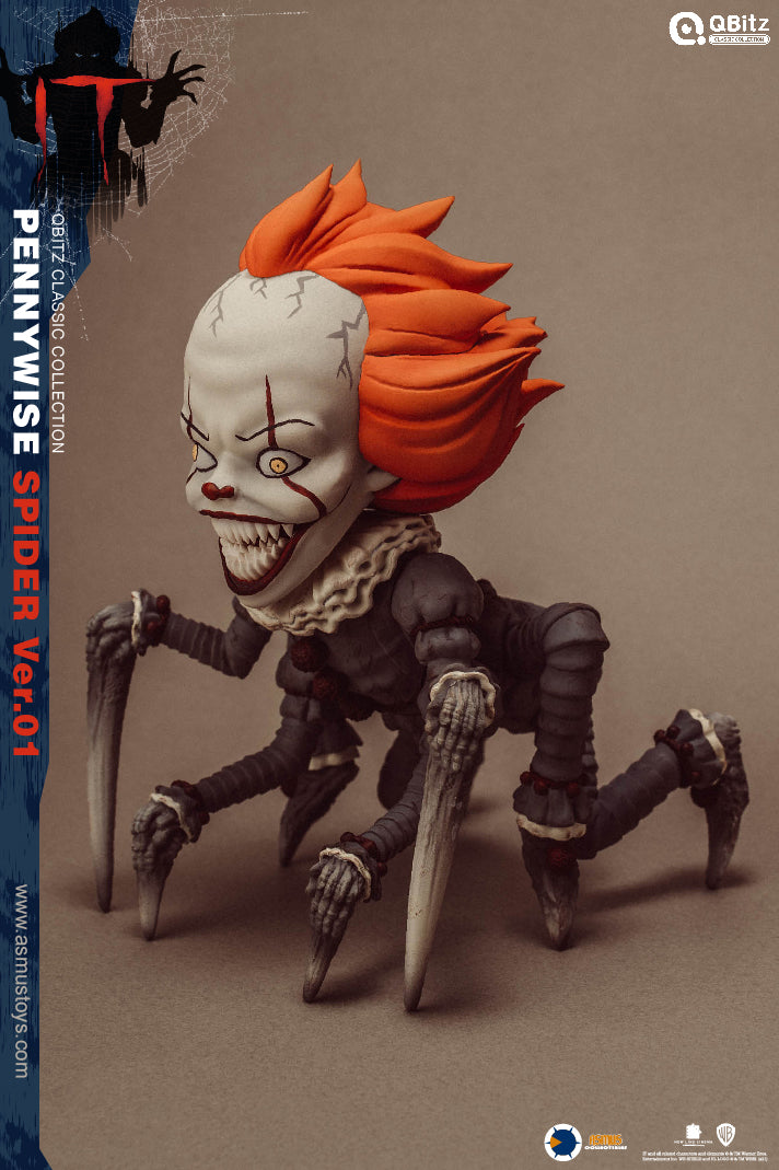PRE-ORDER QBitz Classic Series - It - Pennywise Spider: Version 1