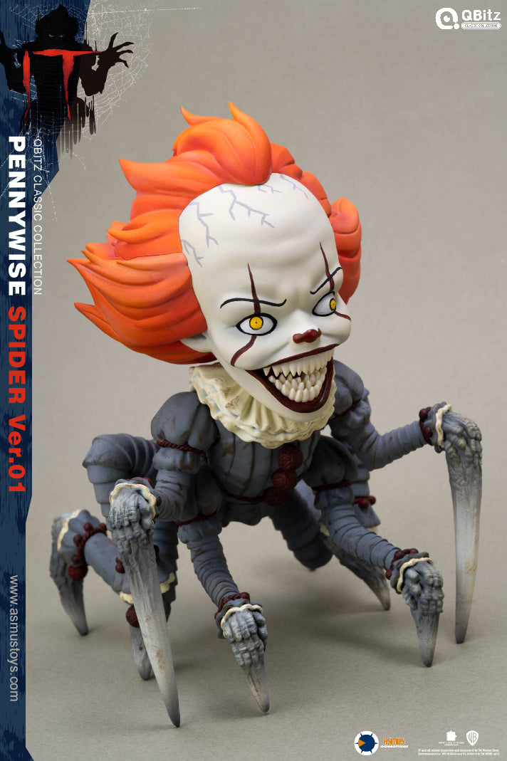 PRE-ORDER QBitz Classic Series - It - Pennywise Spider: Version 1