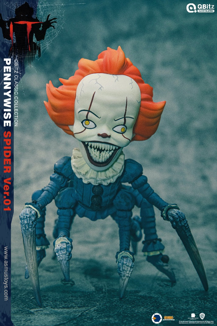 PRE-ORDER QBitz Classic Series - It - Pennywise Spider: Version 1