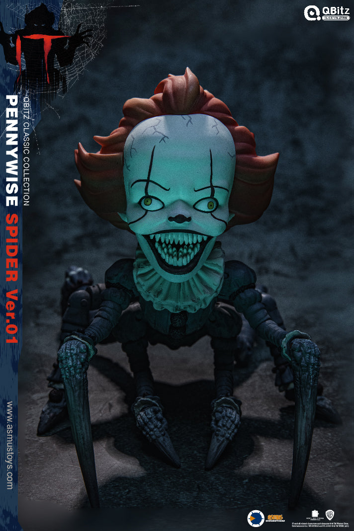 PRE-ORDER QBitz Classic Series - It - Pennywise Spider: Version 1