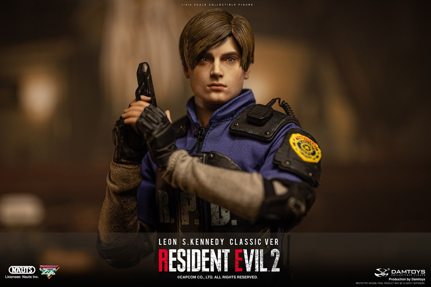 PRE-ORDER Resident Evil 2 - Leon S. Kennedy: Classic Ver. 1/6