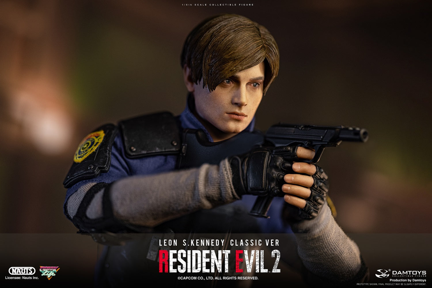 PRE-ORDER Resident Evil 2 - Leon S. Kennedy: Classic Ver. 1/6