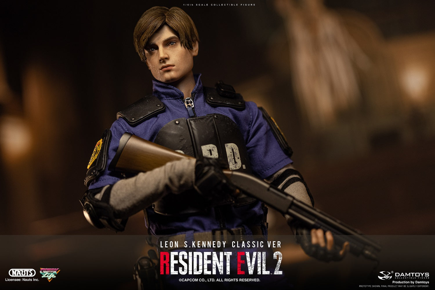 PRE-ORDER Resident Evil 2 - Leon S. Kennedy: Classic Ver. 1/6