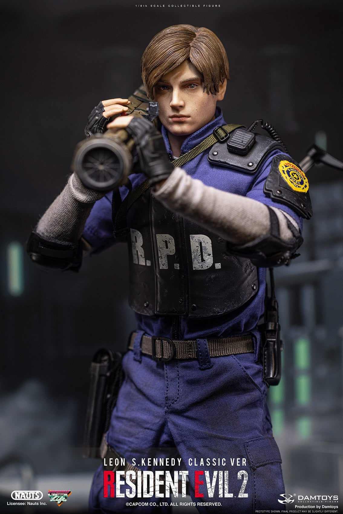 PRE-ORDER Resident Evil 2 - Leon S. Kennedy: Classic Ver. 1/6
