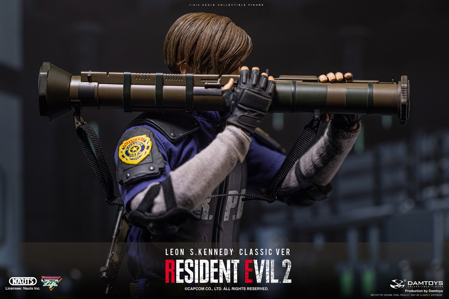 PRE-ORDER Resident Evil 2 - Leon S. Kennedy: Classic Ver. 1/6