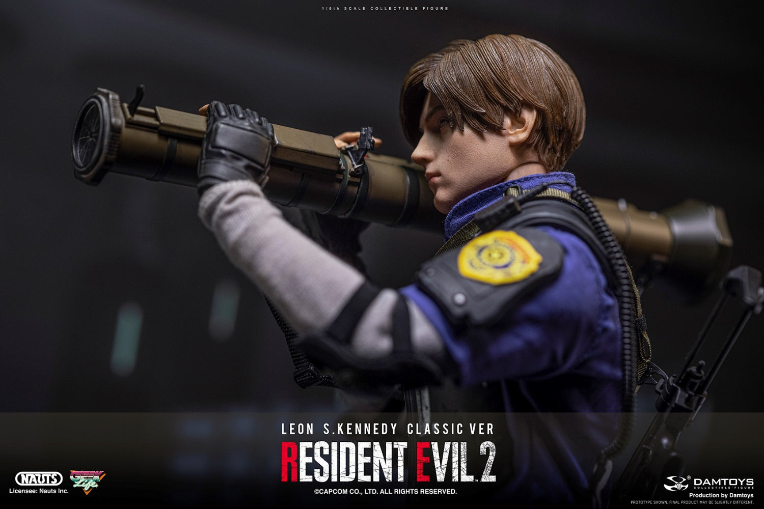PRE-ORDER Resident Evil 2 - Leon S. Kennedy: Classic Ver. 1/6