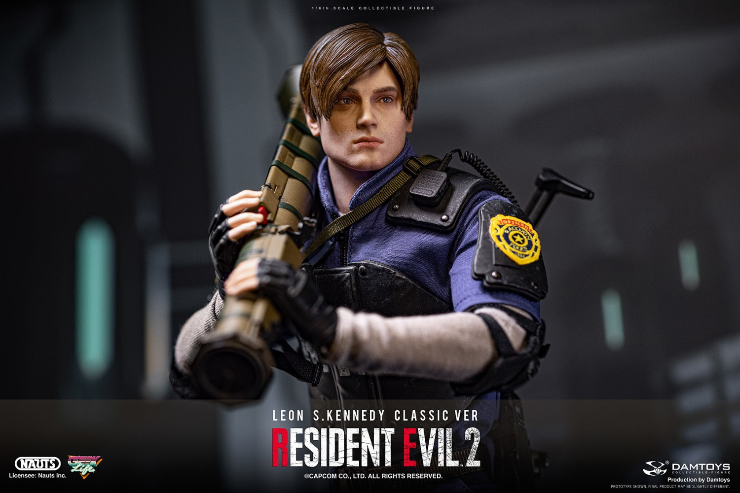 PRE-ORDER Resident Evil 2 - Leon S. Kennedy: Classic Ver. 1/6