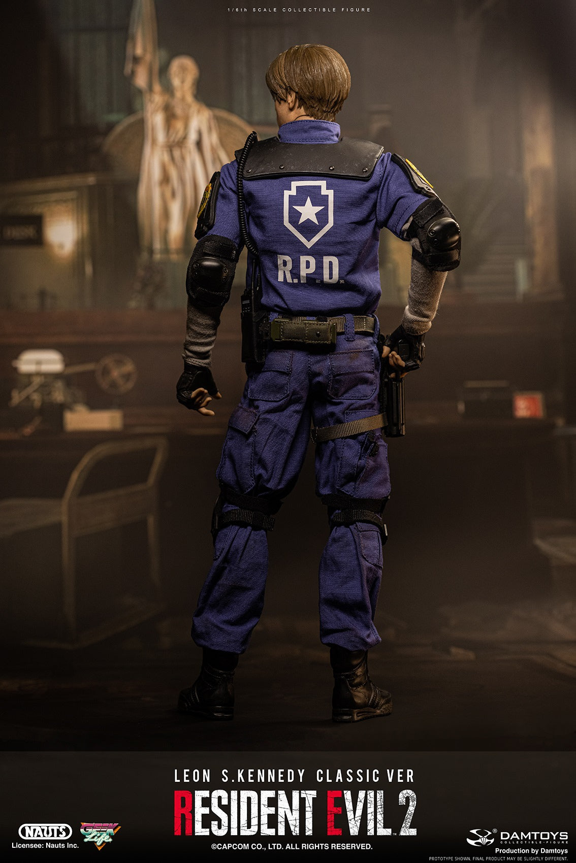 PRE-ORDER Resident Evil 2 - Leon S. Kennedy: Classic Ver. 1/6