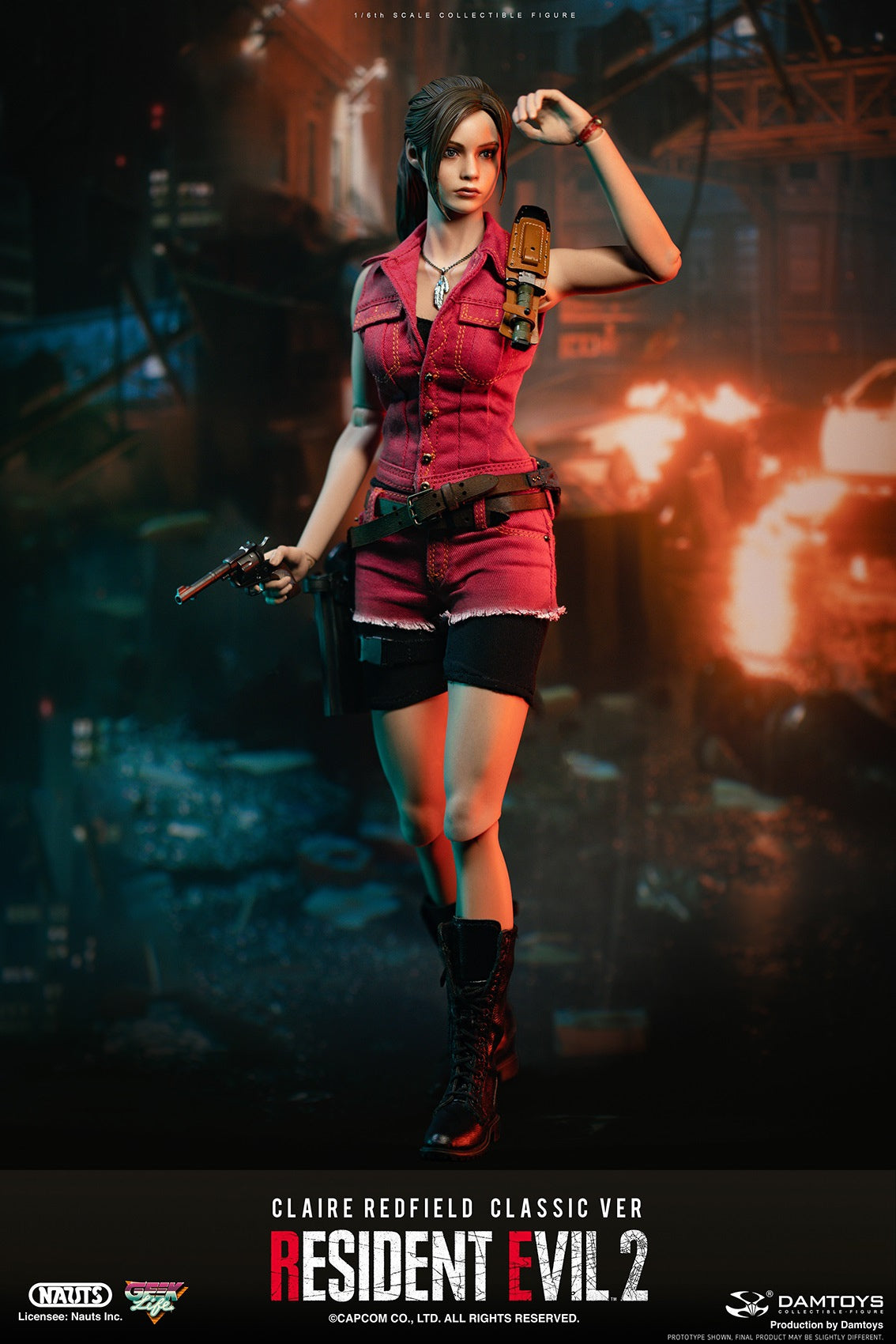 PRE-ORDER Resident Evil 2 - Claire Redfield: Classic Ver. 1/6