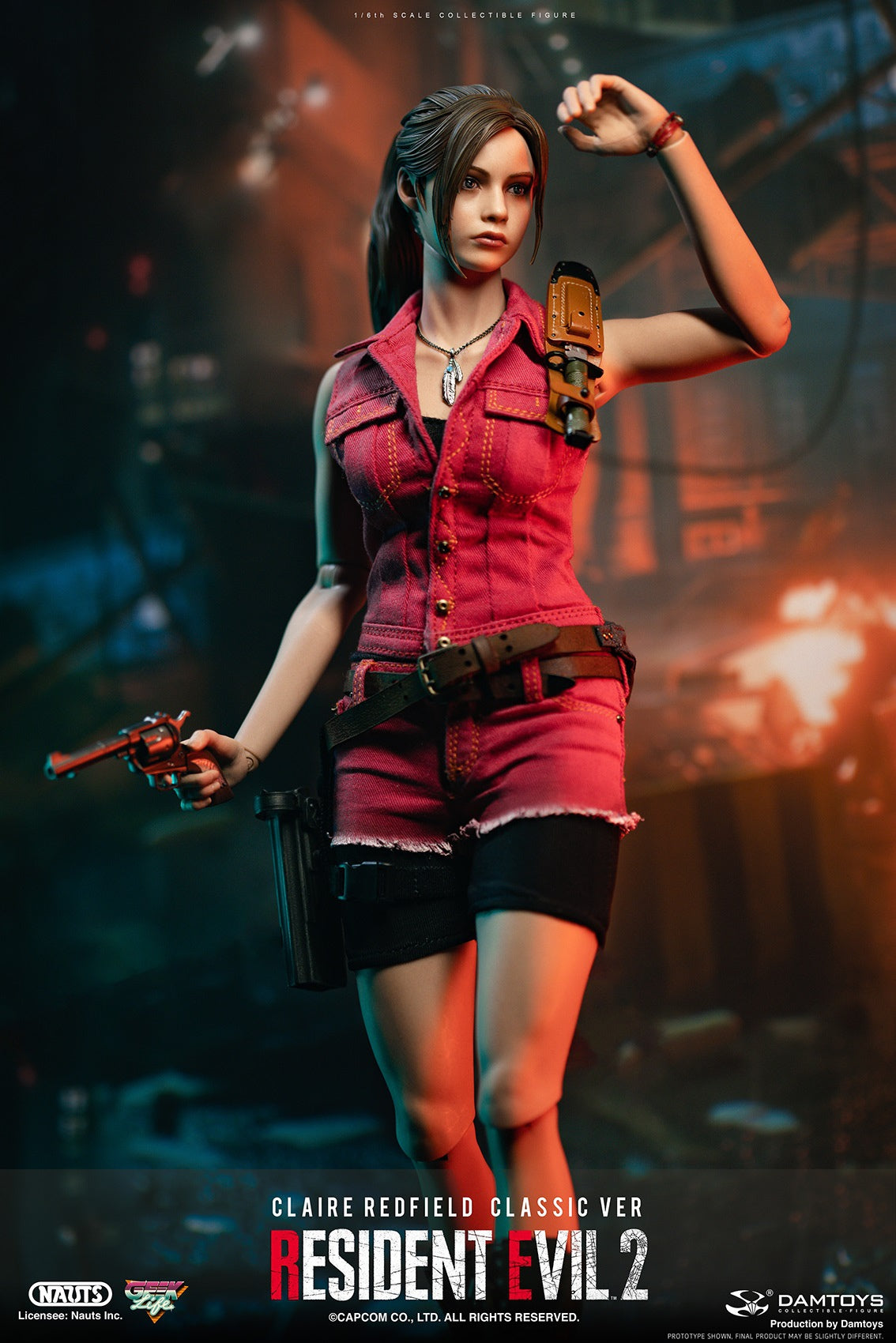 PRE-ORDER Resident Evil 2 - Claire Redfield: Classic Ver. 1/6