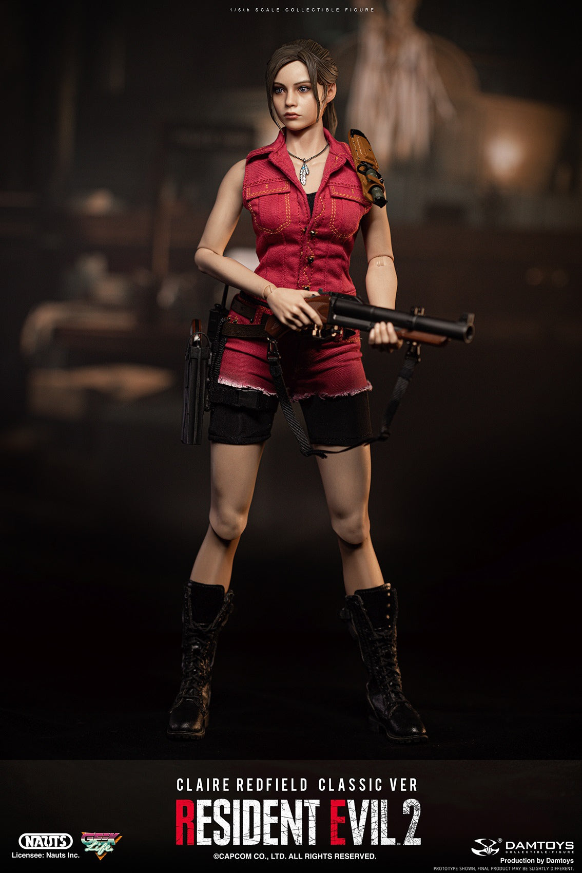 PRE-ORDER Resident Evil 2 - Claire Redfield: Classic Ver. 1/6