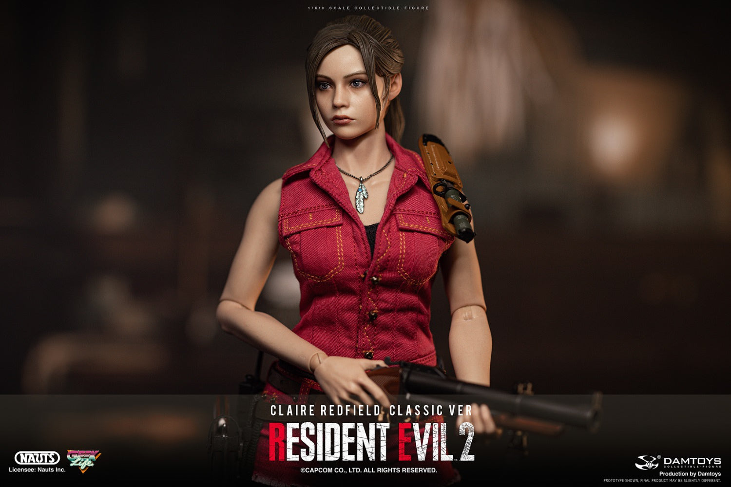 PRE-ORDER Resident Evil 2 - Claire Redfield: Classic Ver. 1/6