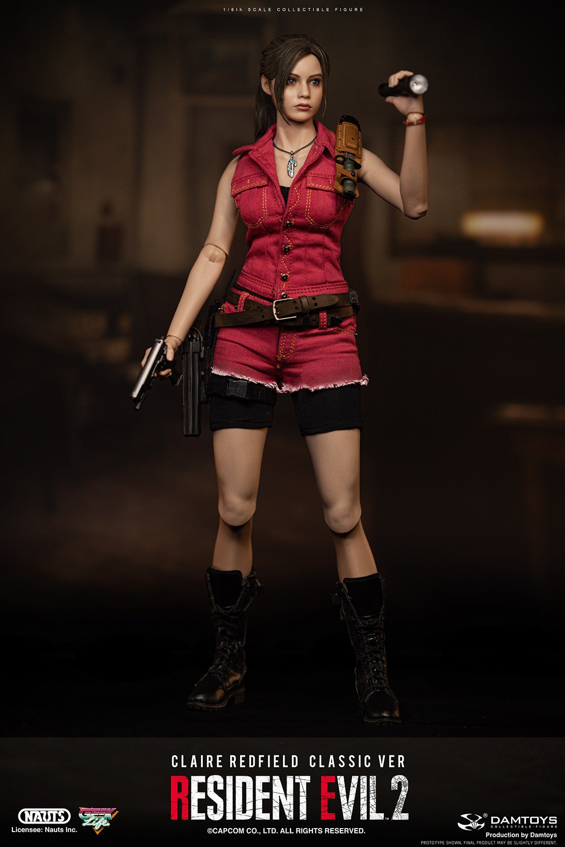 PRE-ORDER Resident Evil 2 - Claire Redfield: Classic Ver. 1/6