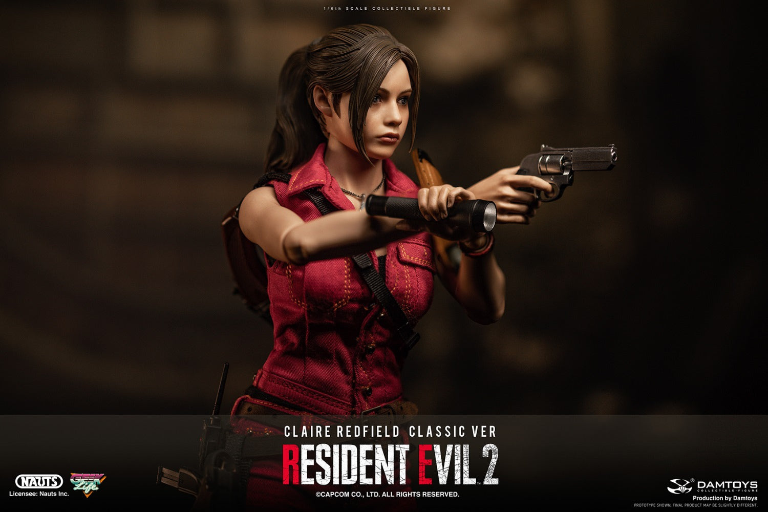 PRE-ORDER Resident Evil 2 - Claire Redfield: Classic Ver. 1/6