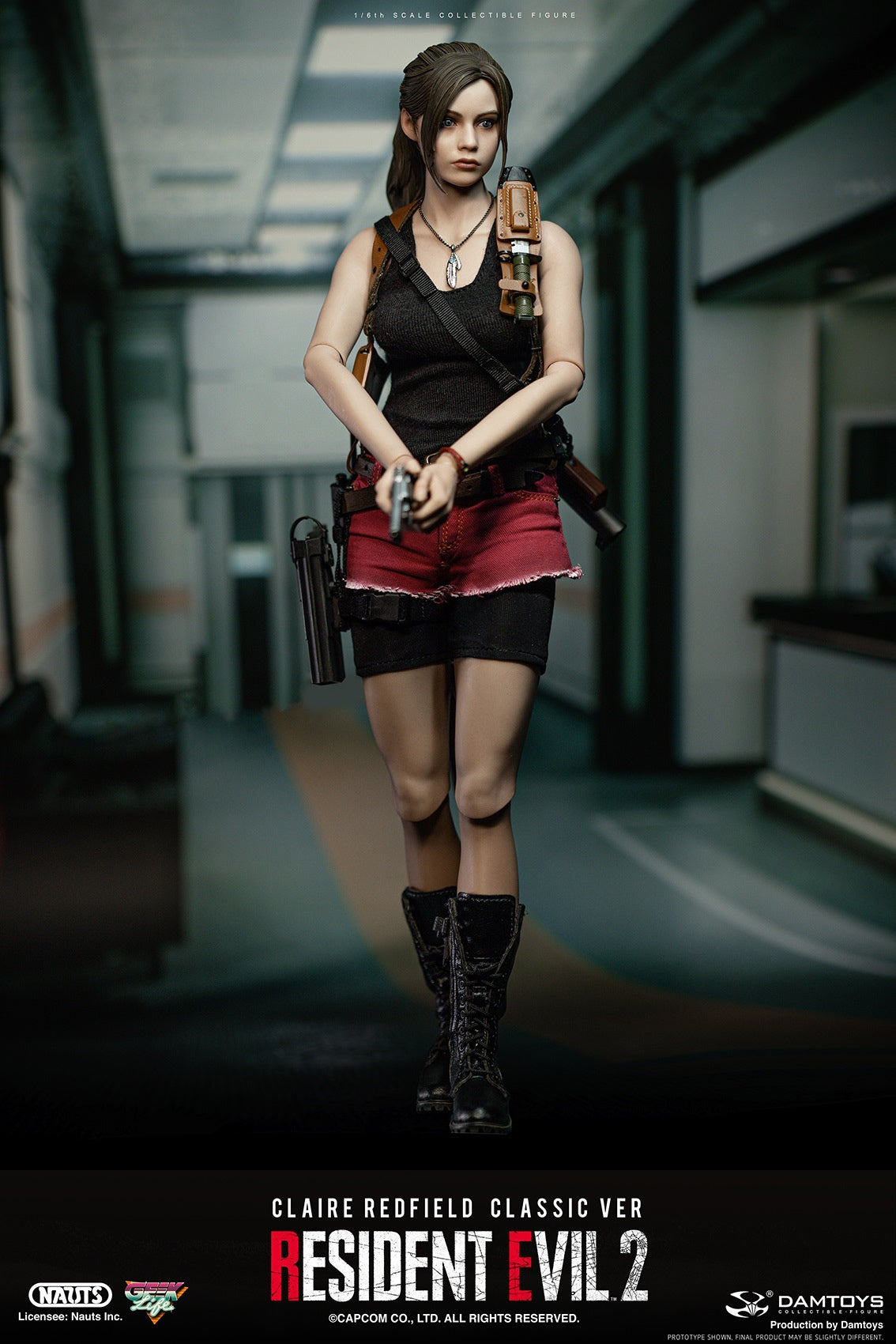 PRE-ORDER Resident Evil 2 - Claire Redfield: Classic Ver. 1/6