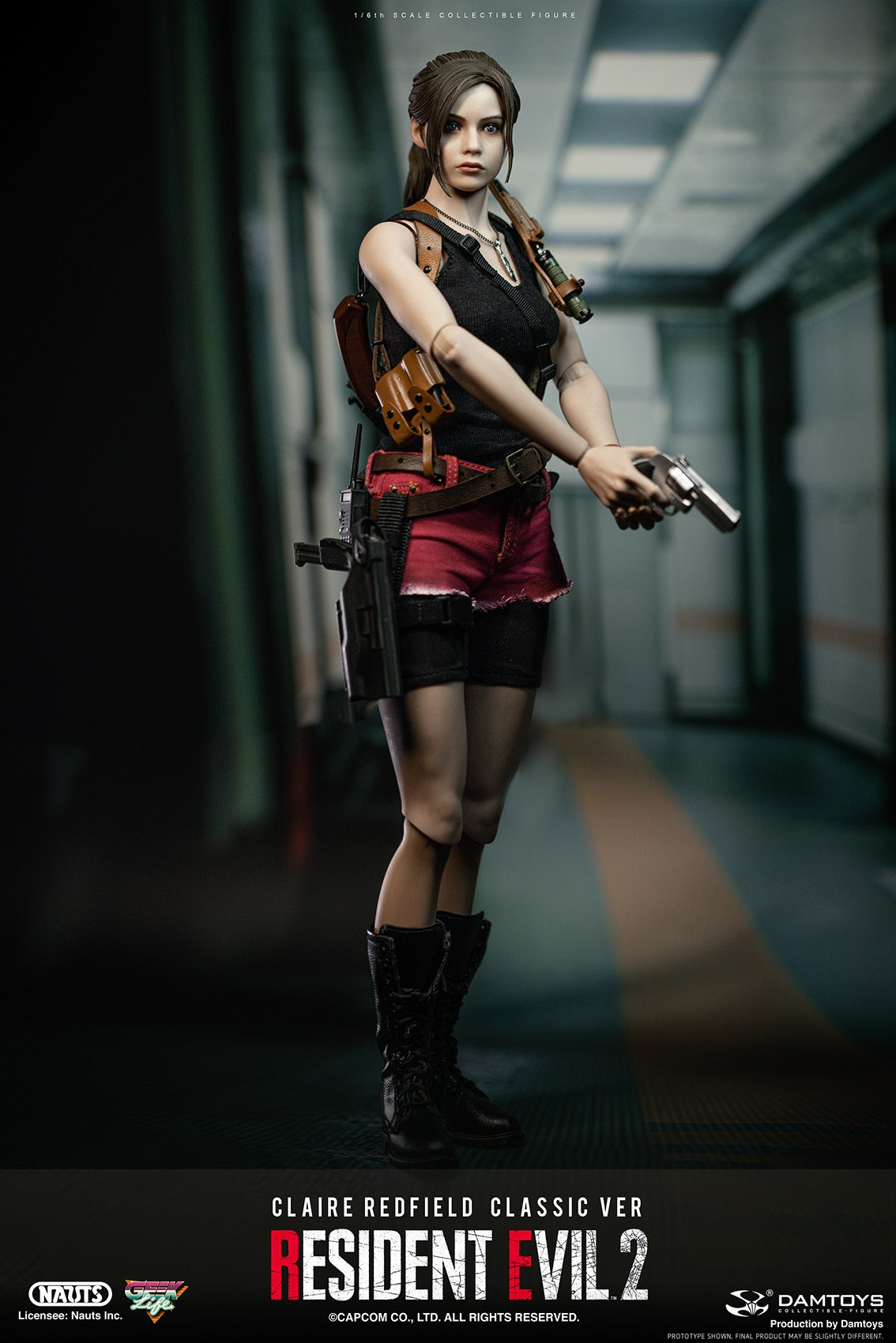 PRE-ORDER Resident Evil 2 - Claire Redfield: Classic Ver. 1/6