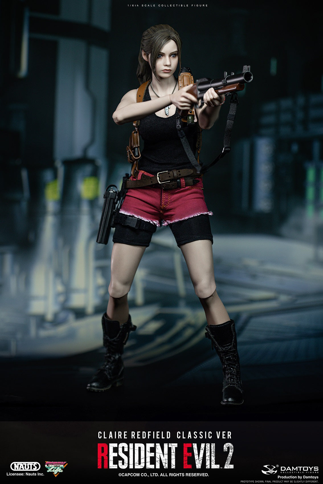 PRE-ORDER Resident Evil 2 - Claire Redfield: Classic Ver. 1/6