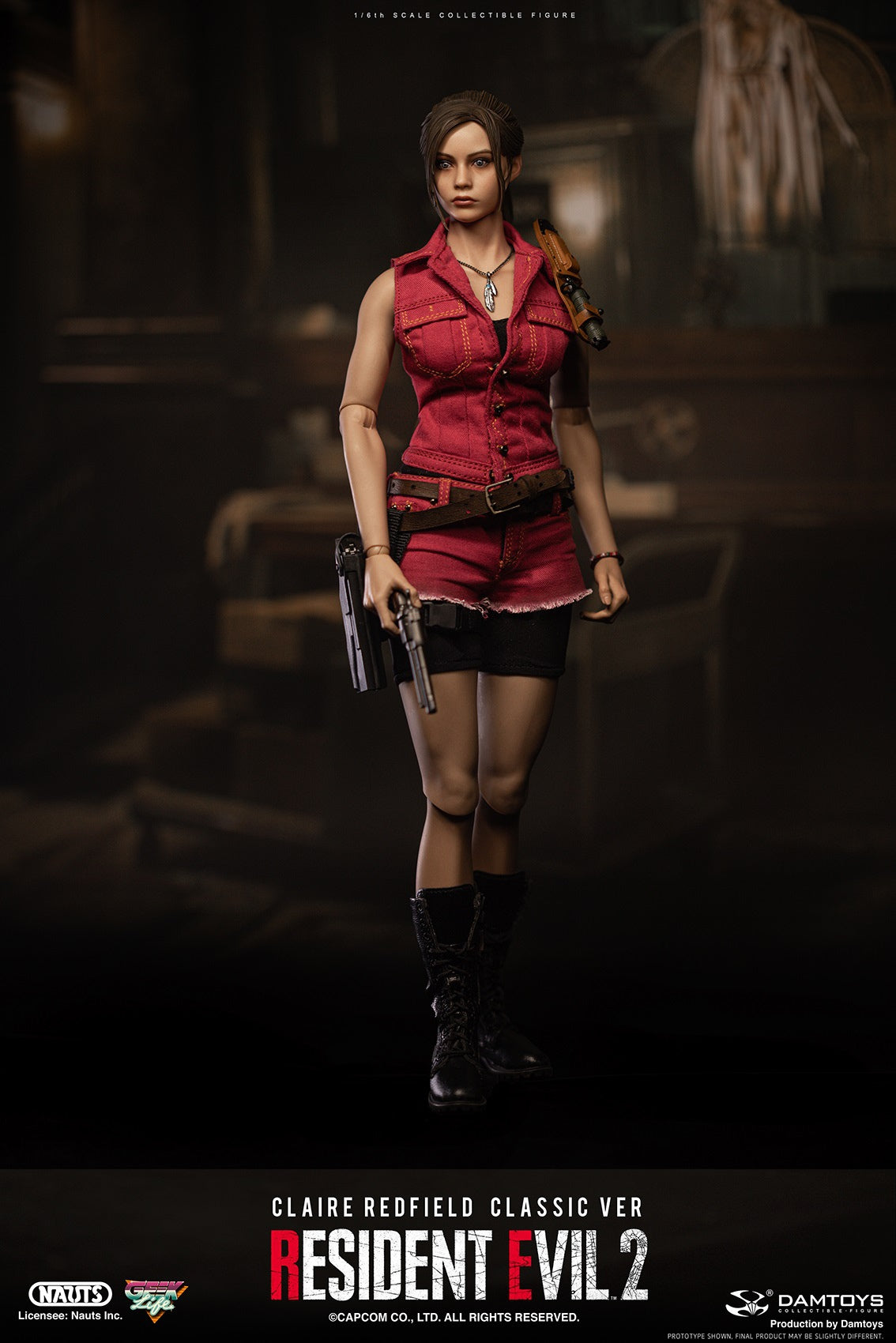 PRE-ORDER Resident Evil 2 - Claire Redfield: Classic Ver. 1/6